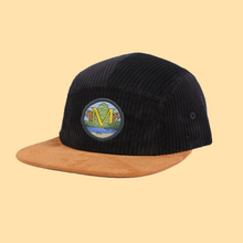 Load image into Gallery viewer, Corduroy 5 Panel Patch Hat
