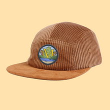 Load image into Gallery viewer, Corduroy 5 Panel Patch Hat
