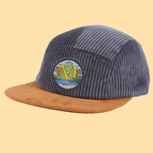 Load image into Gallery viewer, Corduroy 5 Panel Patch Hat
