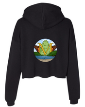 Load image into Gallery viewer, Ladies Crop-cut Crew Hoodie
