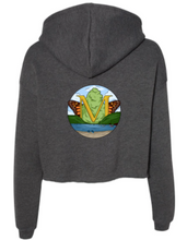 Load image into Gallery viewer, Ladies Crop-cut Crew Hoodie
